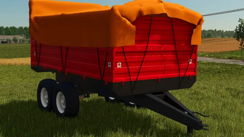 Massey Ferguson agricultural trailer FS25