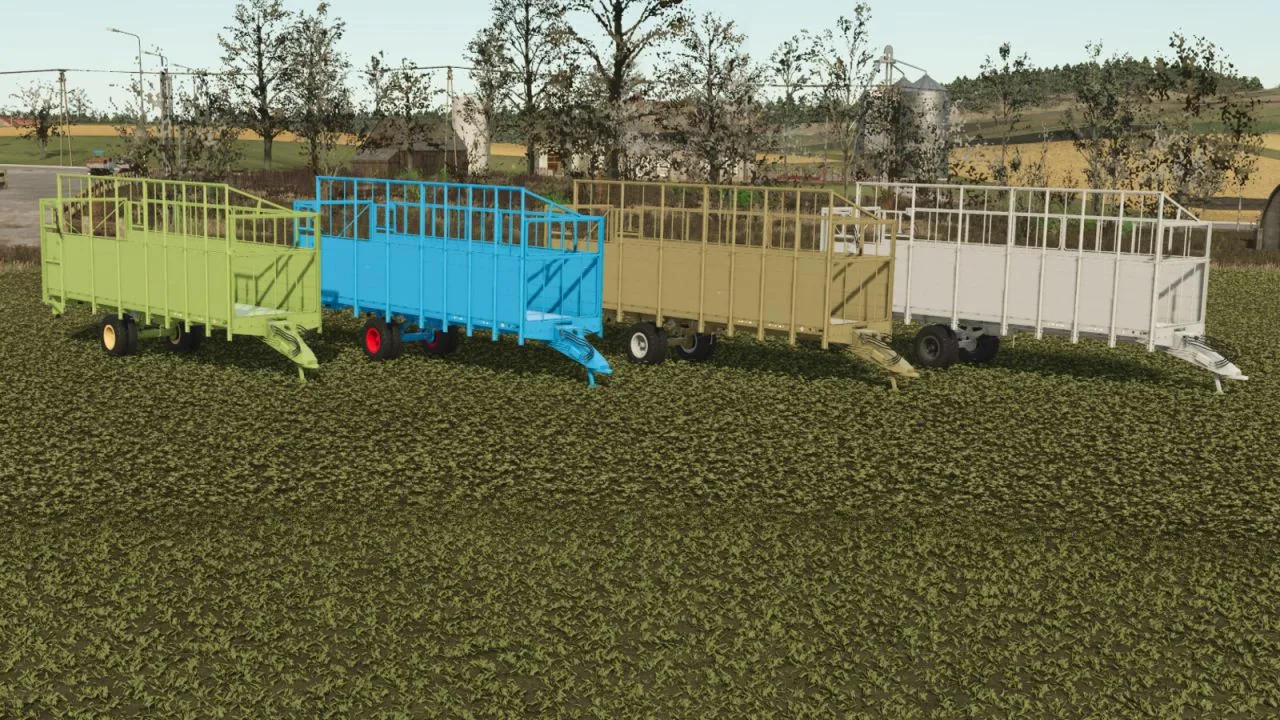 HTS 50.04-2 Large Volume Trailer And HTS 50.04 High-Pressure Baletrailer FS25 - screenshot 1