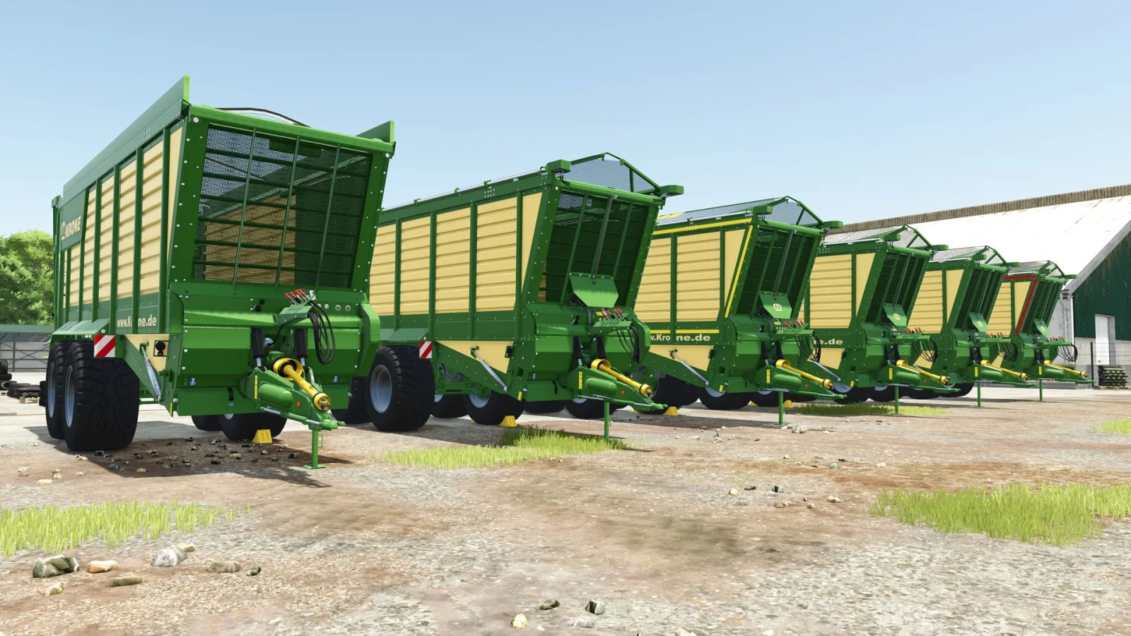 Krone TX460D FS25 - screenshot 2