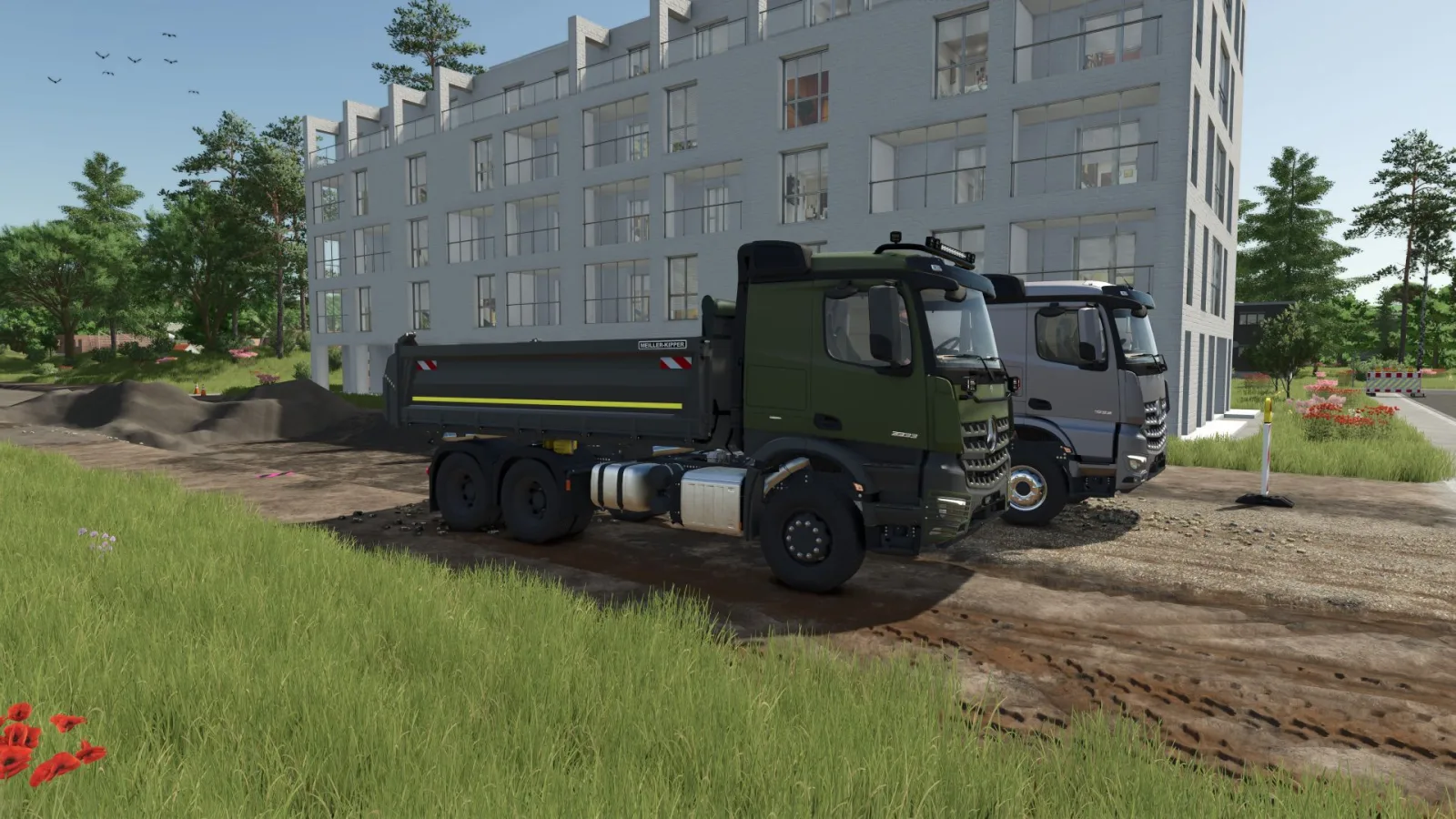 Meiller Tipper Swap Body FS25 - screenshot 1