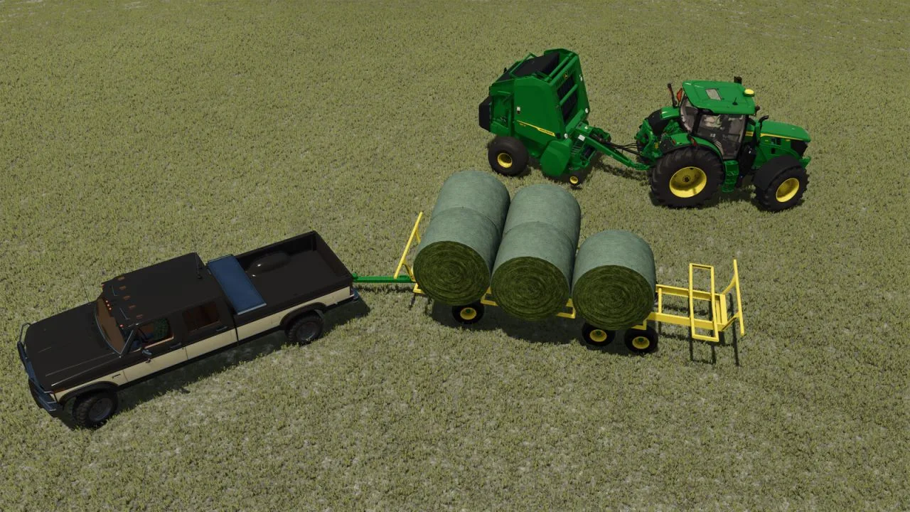 John Deere 1275 Bale Wagons FS25 - screenshot 2