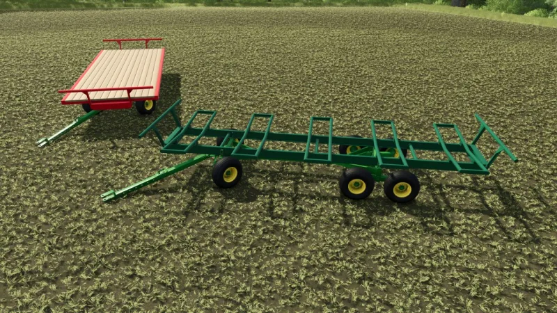 John Deere 1275 Bale Wagons FS25