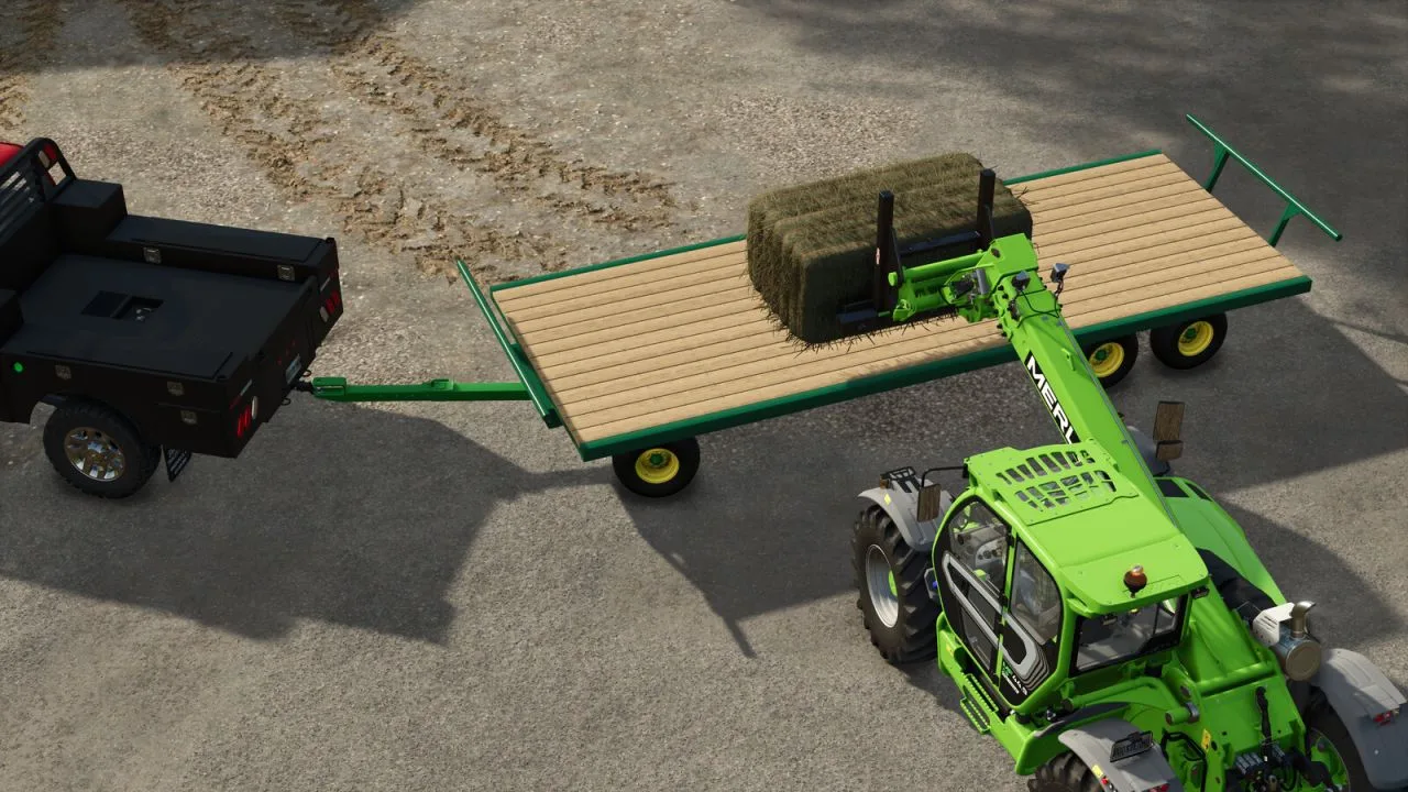 John Deere 1275 Bale Wagons FS25 - screenshot 3