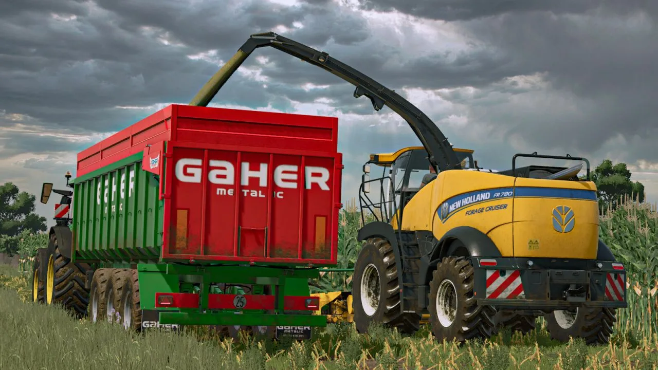 Gaher Metalic Tipping Trailer Pack FS25 - screenshot 2