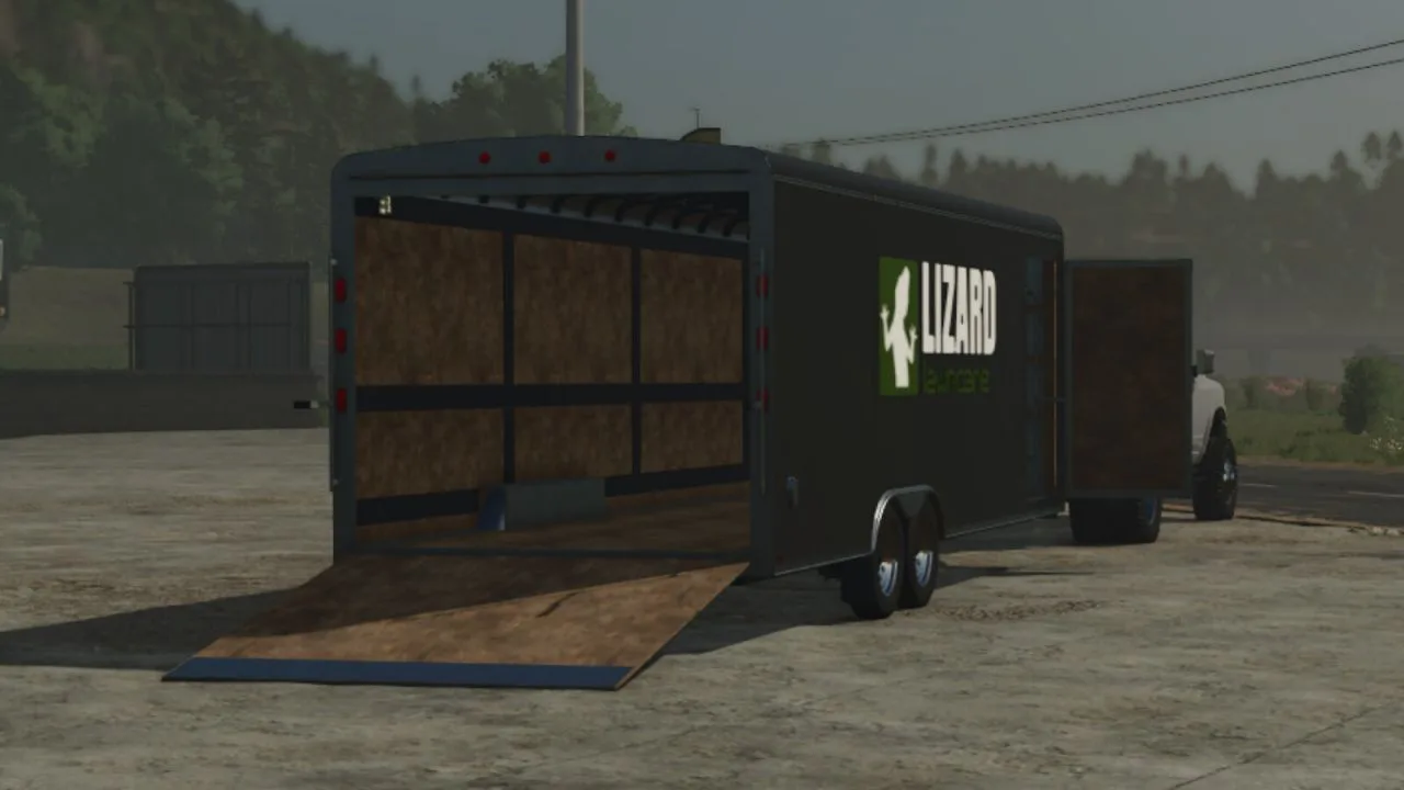 Enclosed Trailer FS25 - screenshot 2