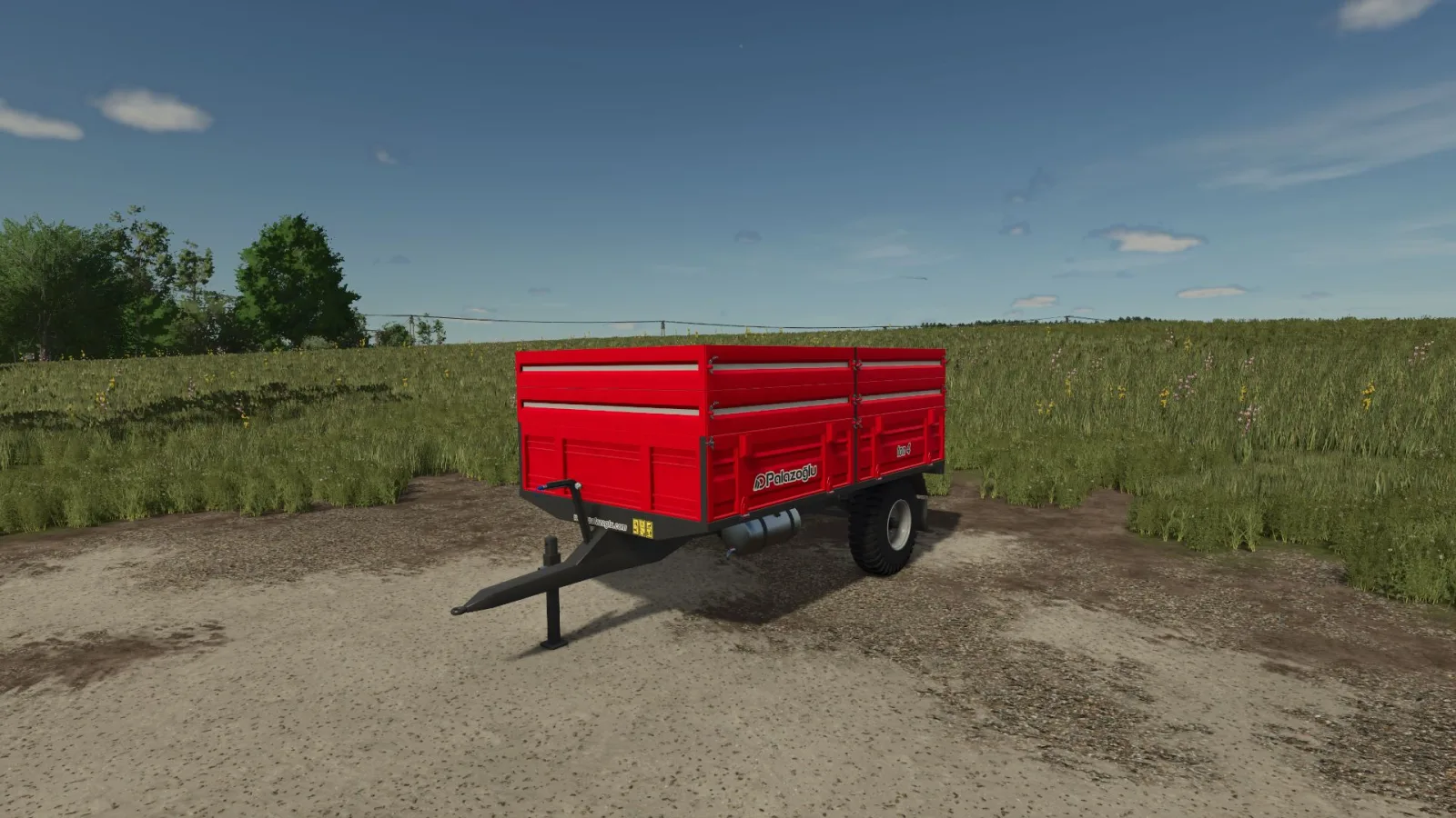 Palazoğlu Agricultural Trailer FS25 - screenshot 1