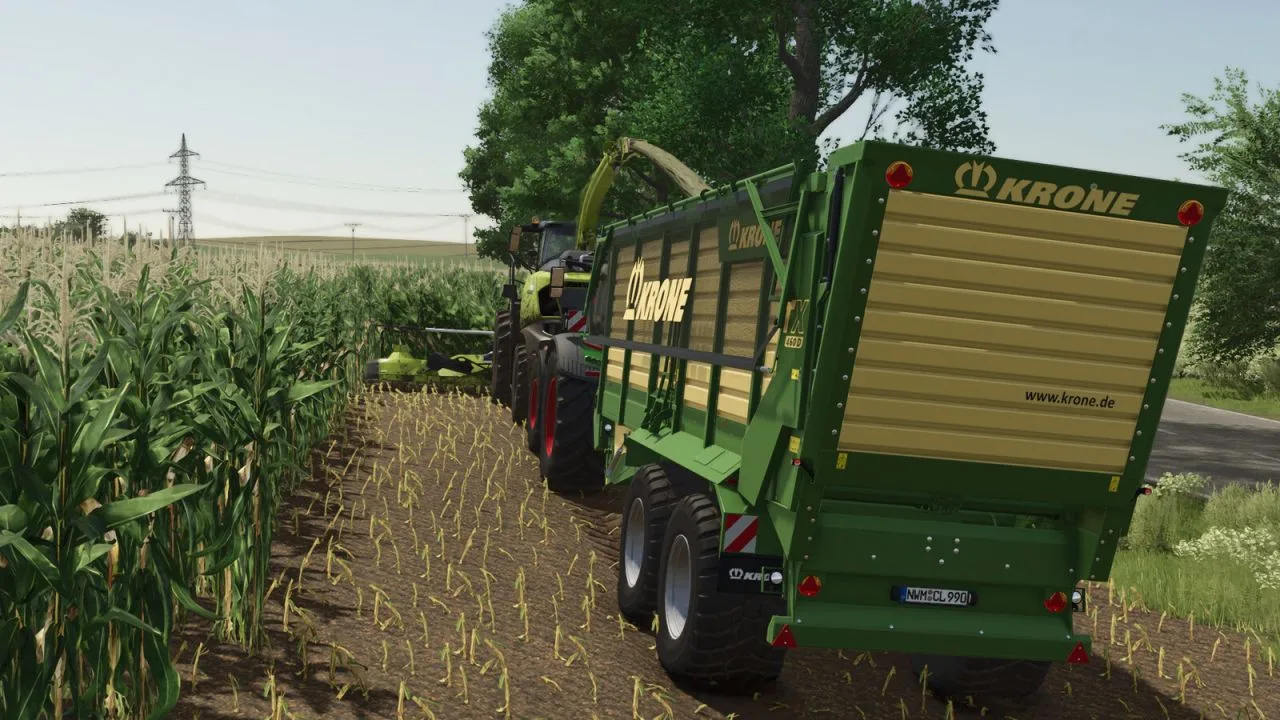 Krone TX 460 D FS25 - screenshot 2