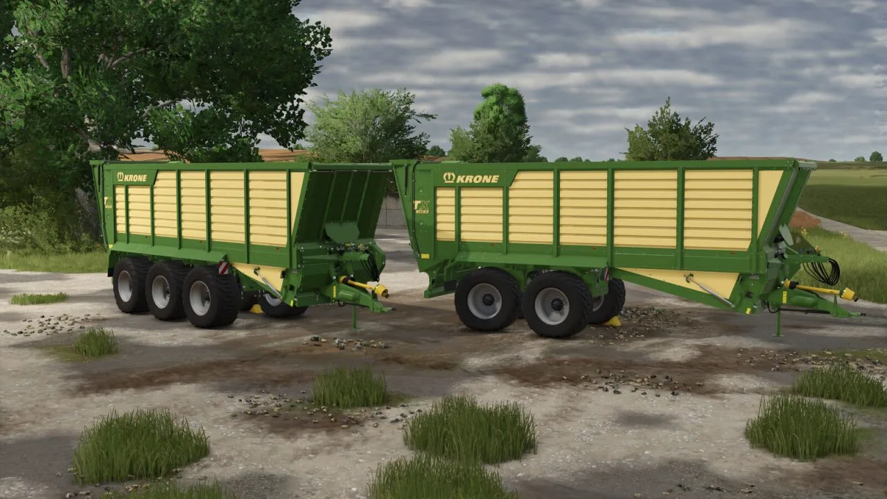 Krone TX 460 D FS25 - screenshot 1