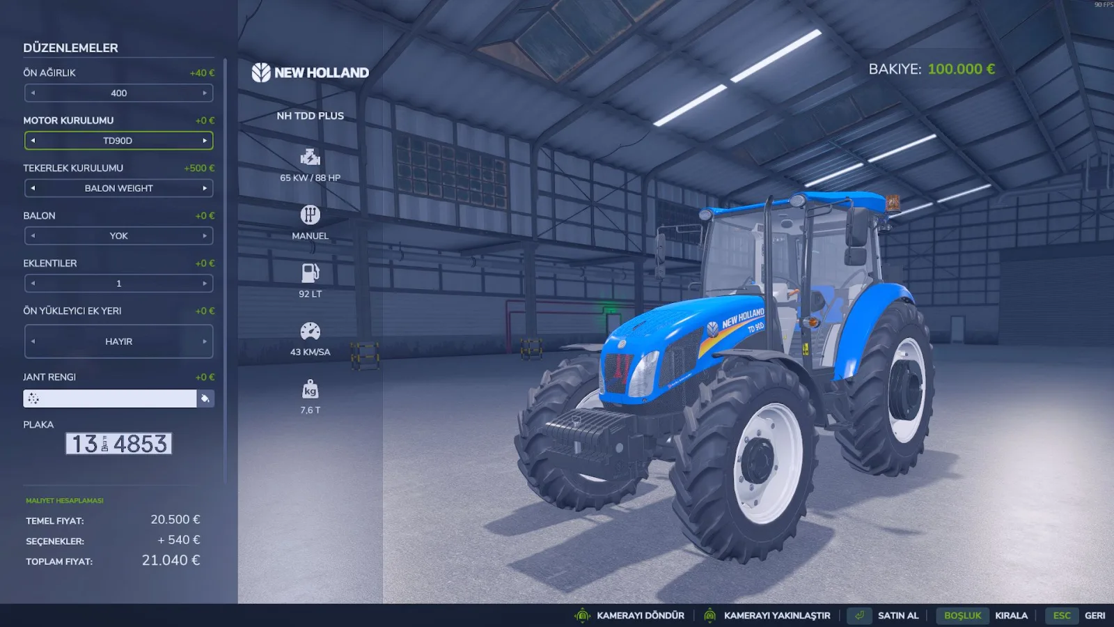 New Holland TDD TMR