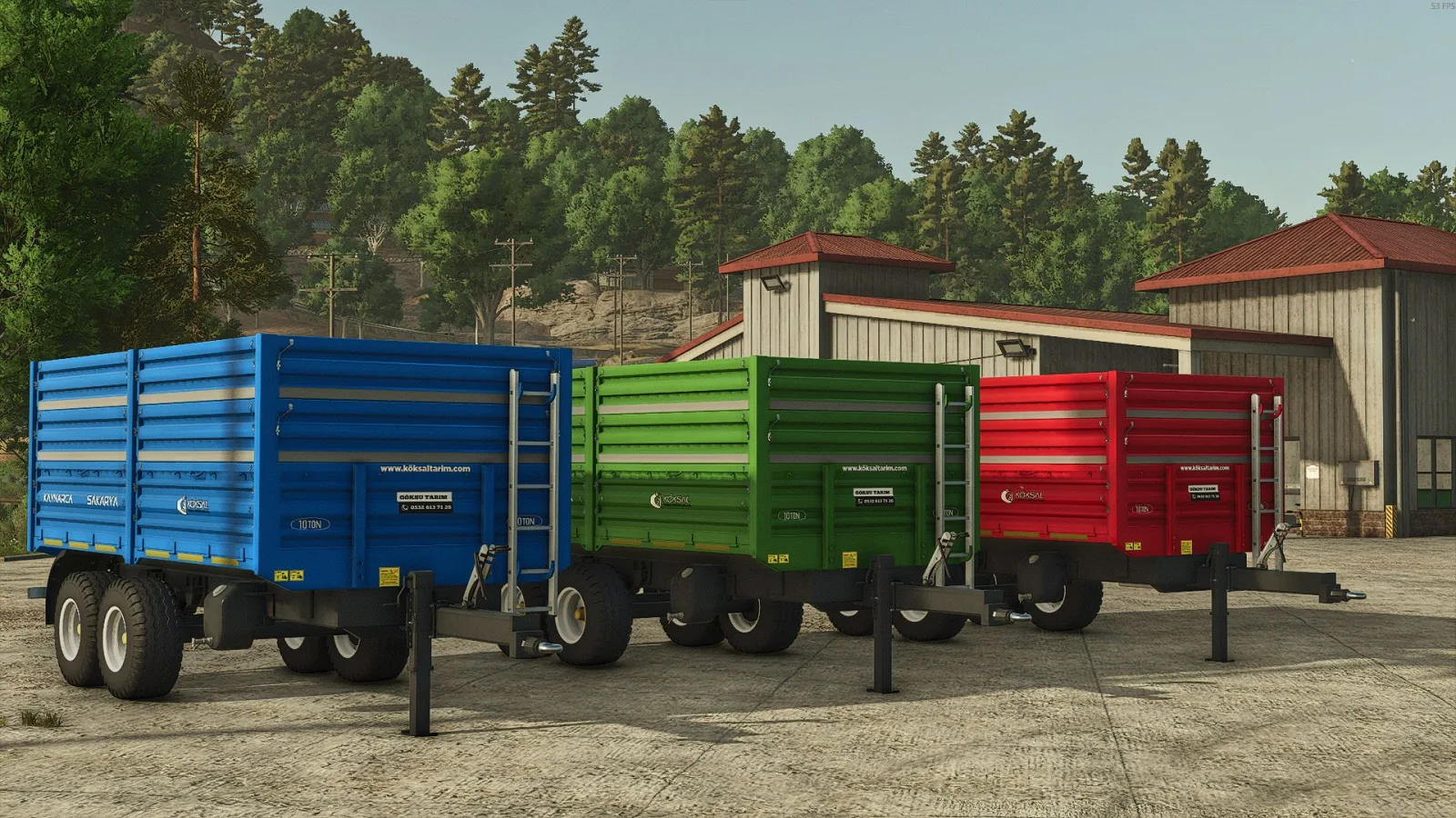 Köksal trailer FS25 - screenshot 1