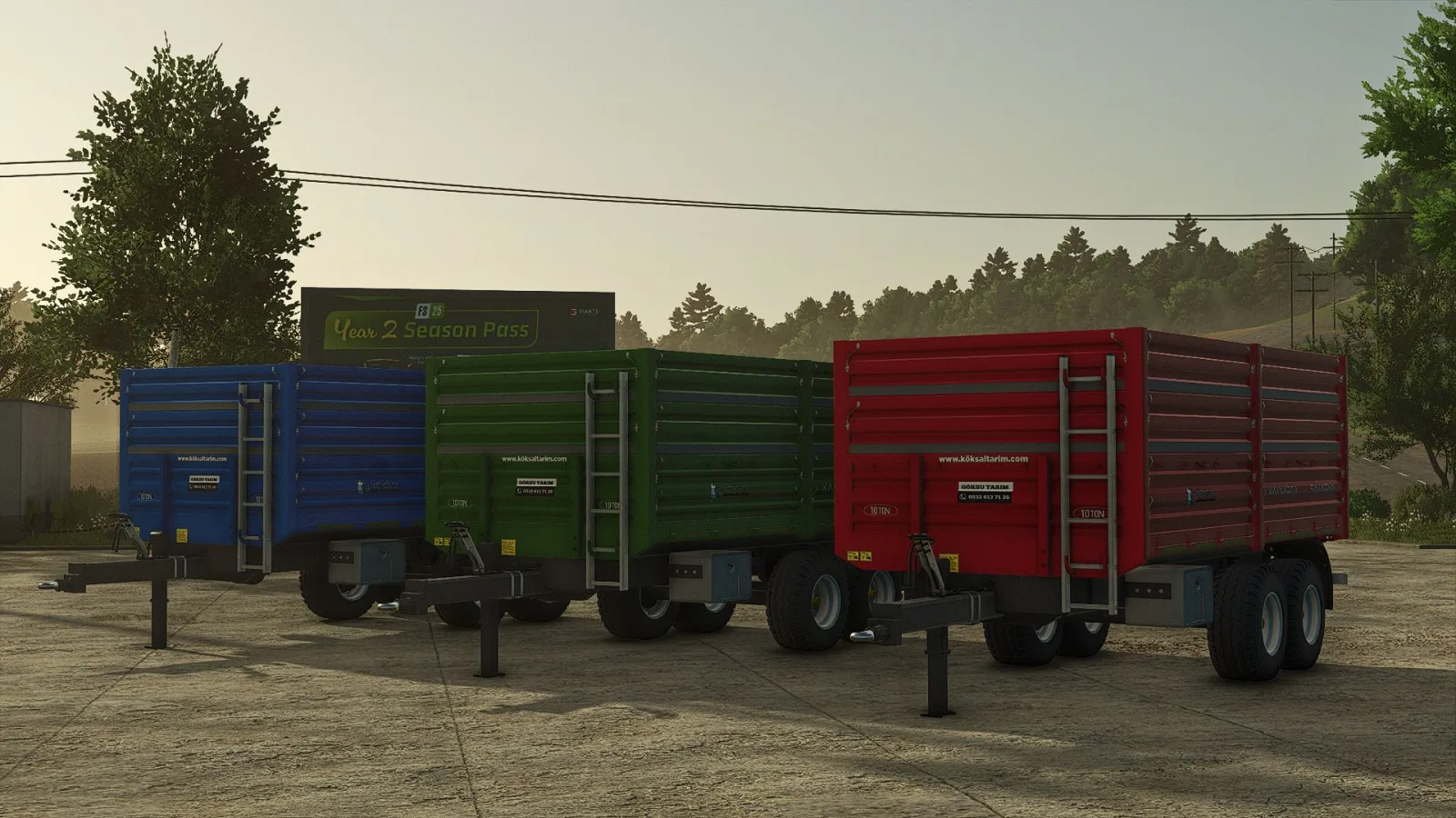 Köksal trailer FS25 - screenshot 2