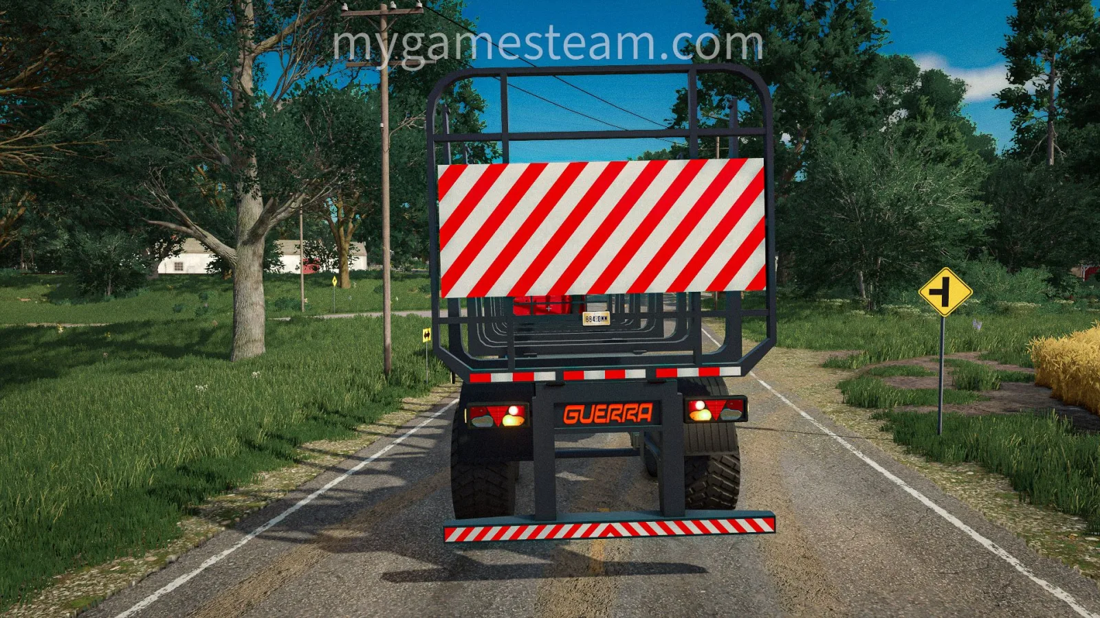 Guerra Wood Transport Trailer FS25 - screenshot 3