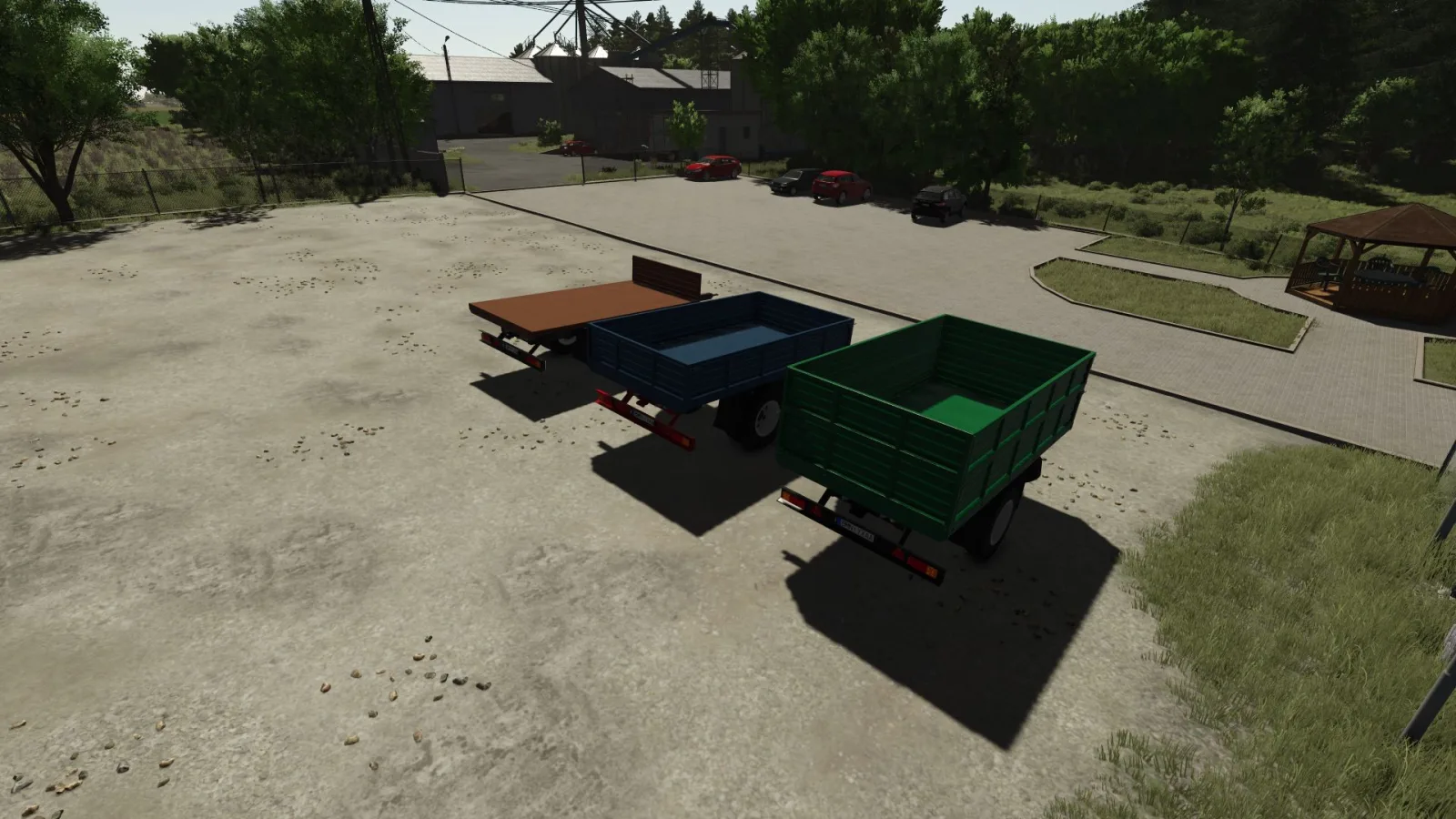 One Axle Trailer FS25 - screenshot 3