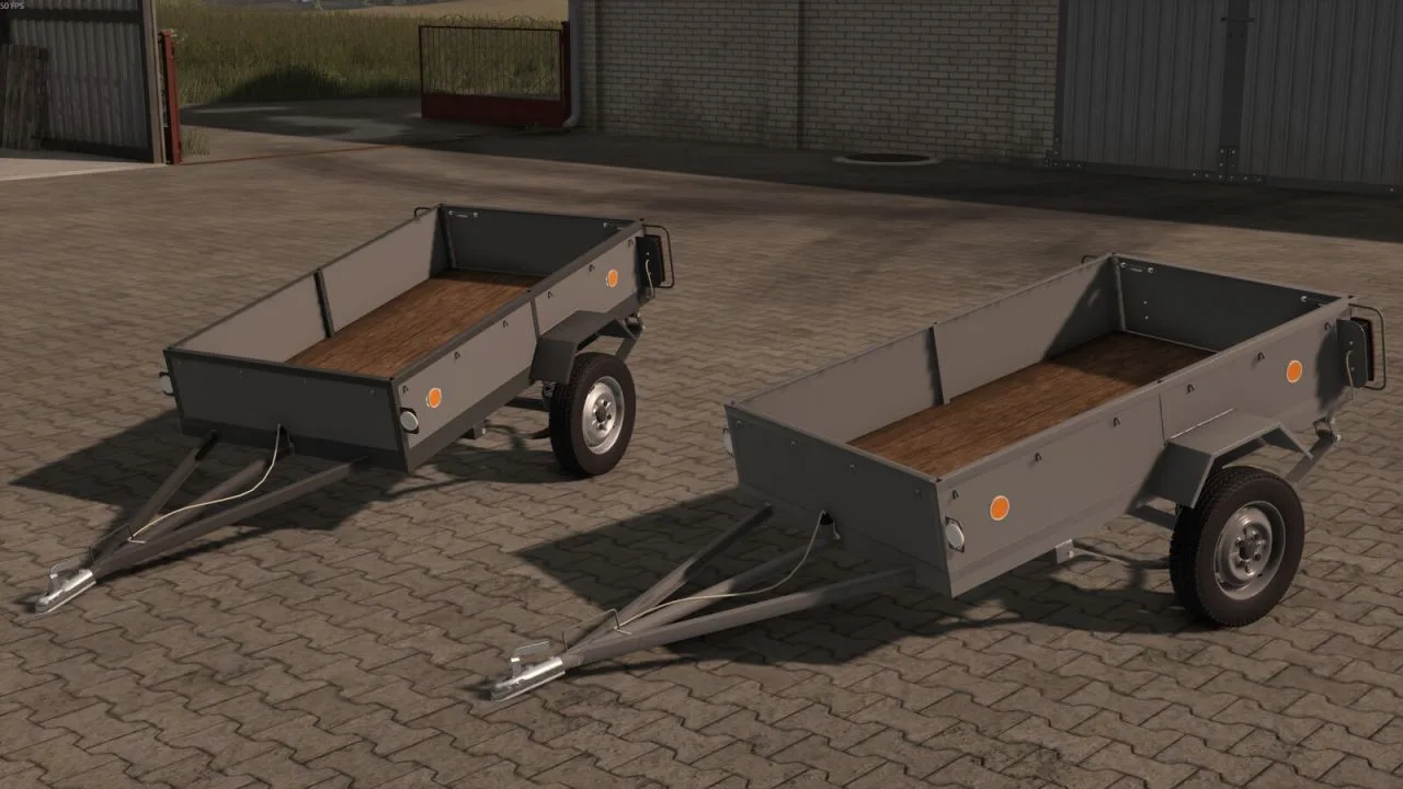 Small Car Trailer FS25 - screenshot 1