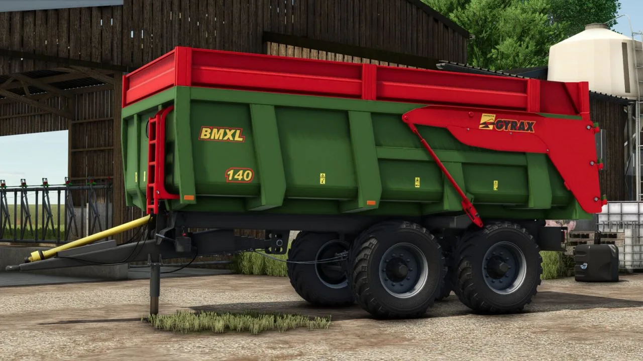 Gyrax BMXL 140 FS25 - screenshot 3