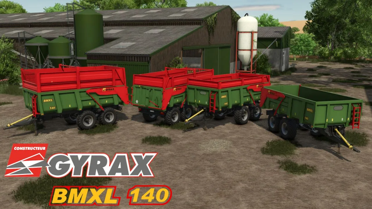 Gyrax BMXL 140 FS25 - screenshot 2