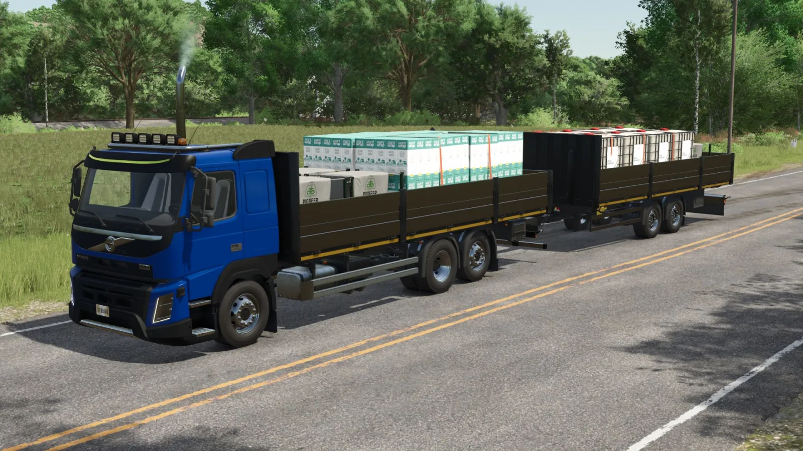 Volvo FMX Trailer XXL FS25 - screenshot 3