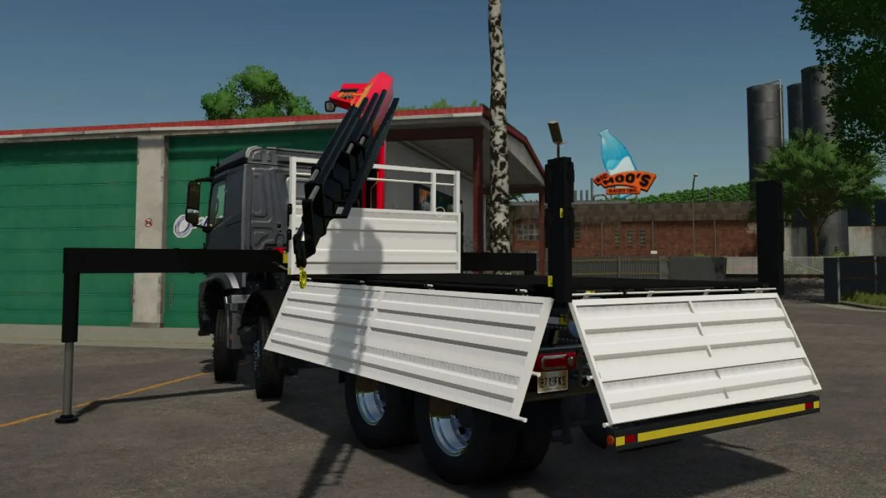 Multilift platform with Palfinger crane FS25 - screenshot 2