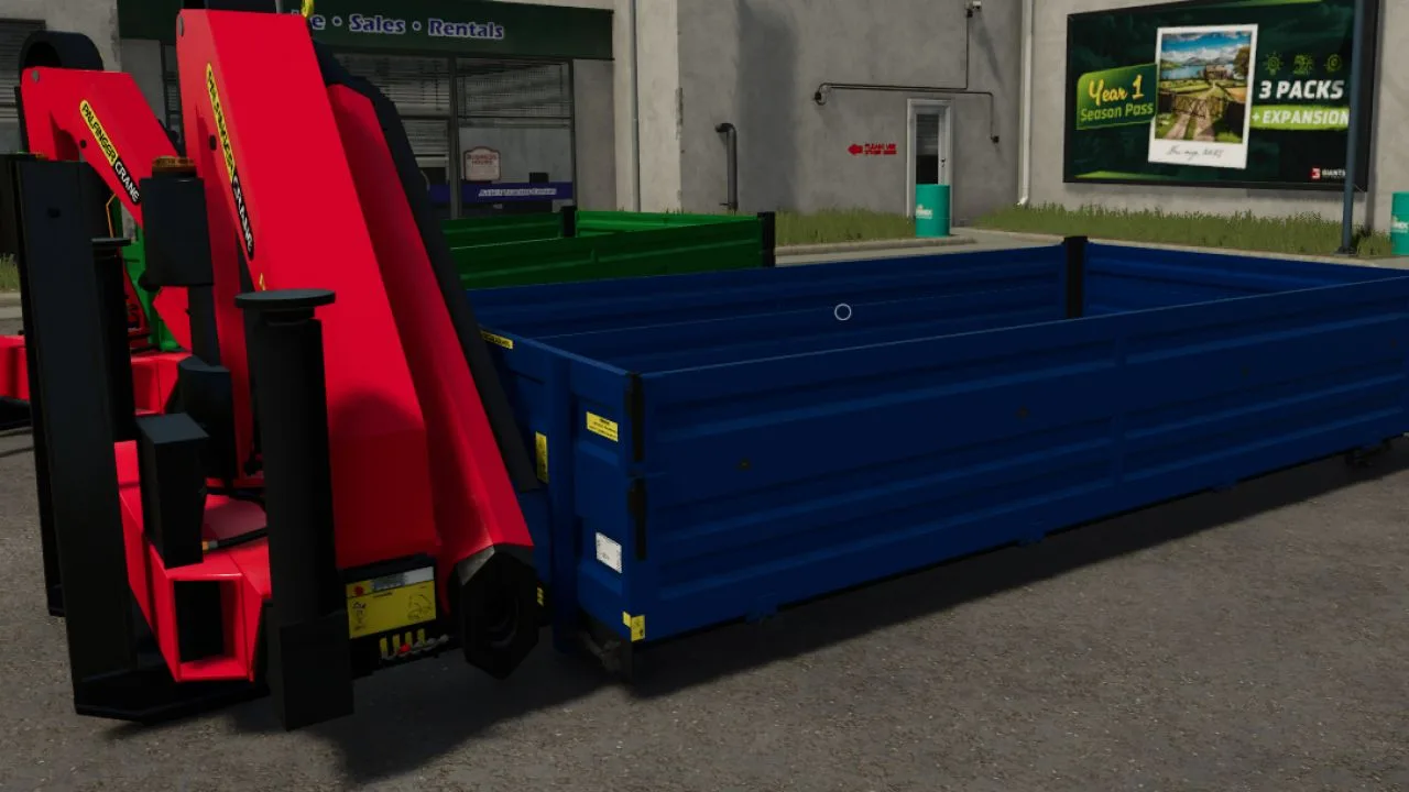Multilift platform with Palfinger crane FS25 - screenshot 3