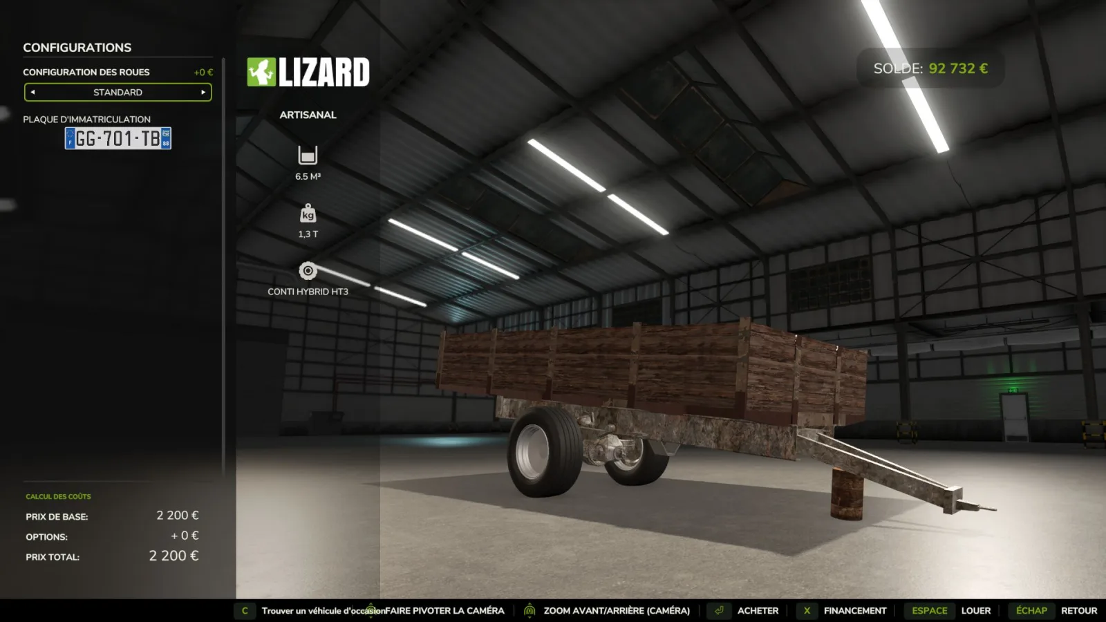 Artisanal trailer FS25 - screenshot 3