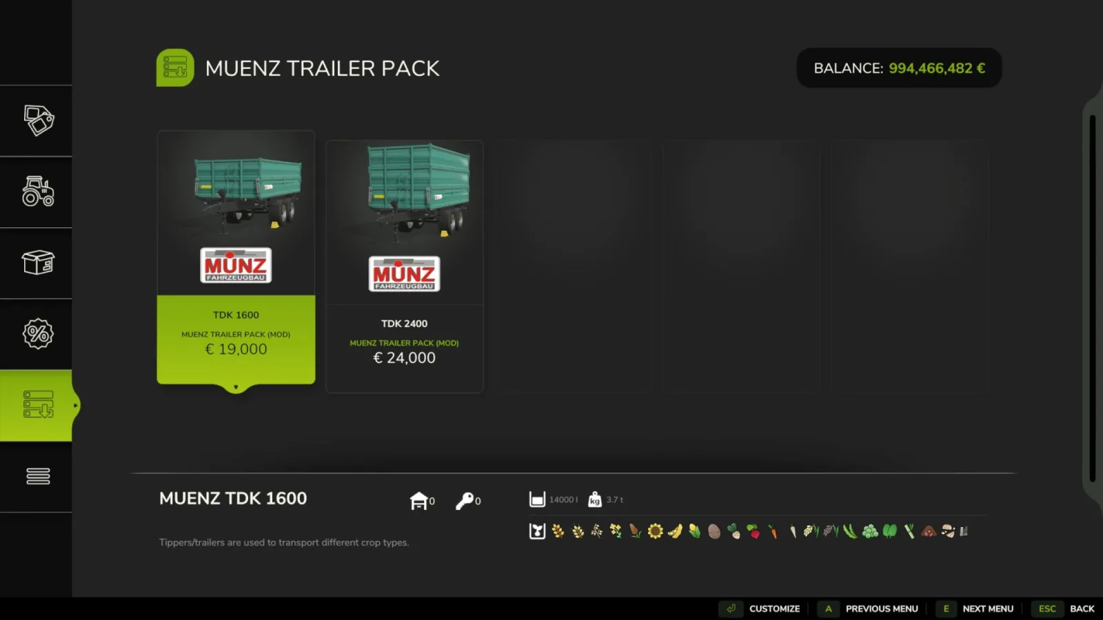 Mengele Trailer Pack FS25 - screenshot 3