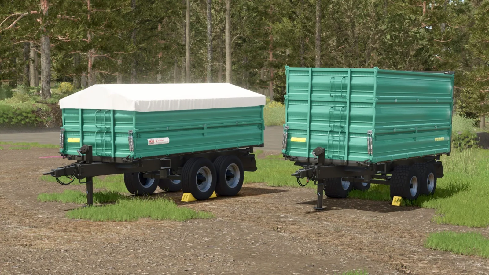 Mengele Trailer Pack FS25 - screenshot 1