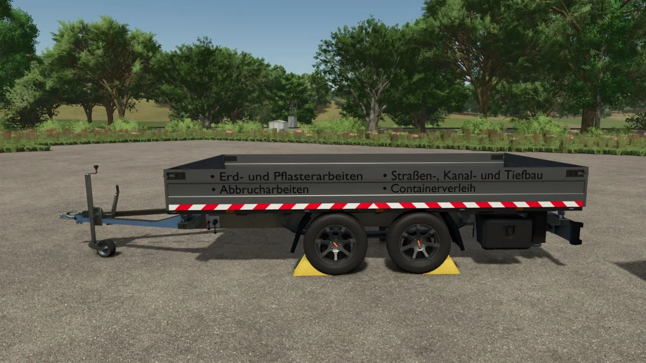 Construction yard Stani trailer FS25 - screenshot 3