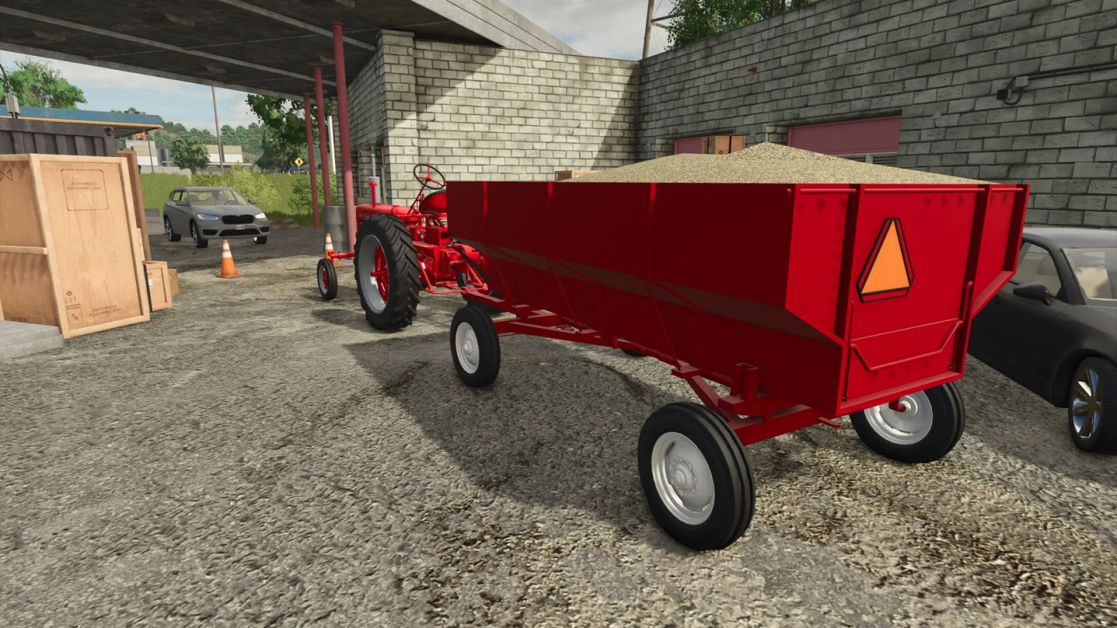 Old implements for drawbar tractors FS25 - screenshot 3