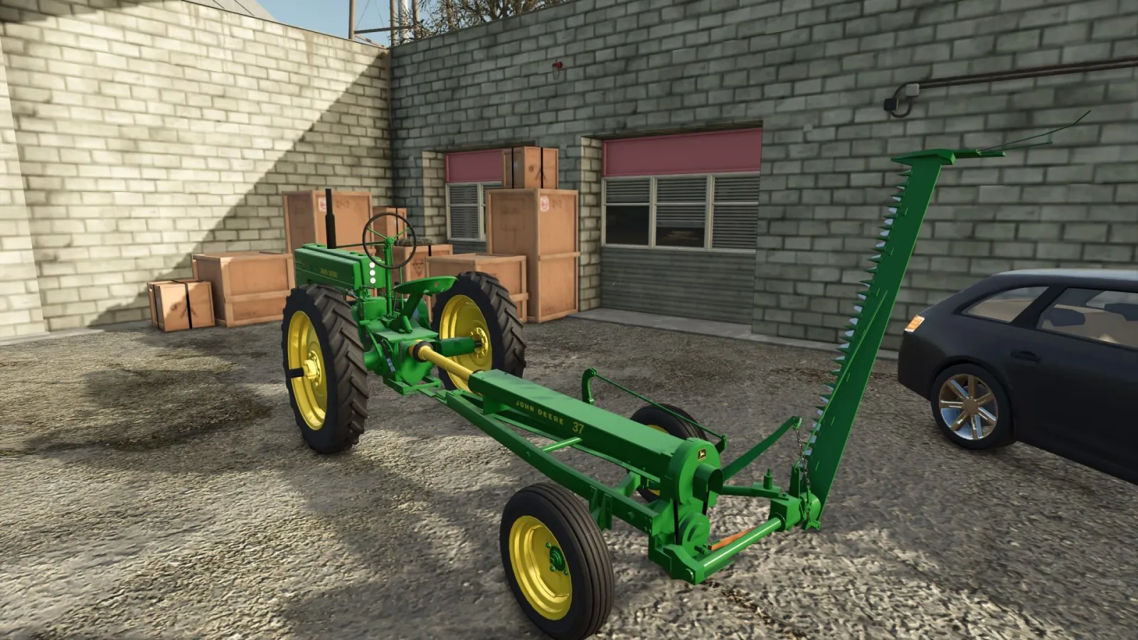 Old implements for drawbar tractors FS25 - screenshot 2