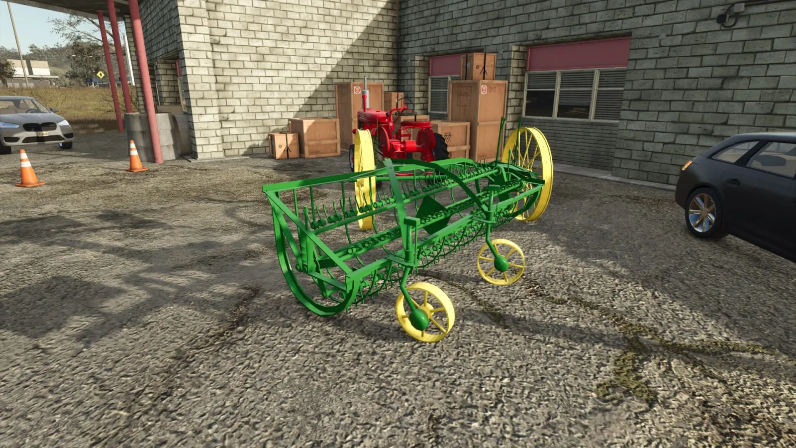 Old implements for drawbar tractors FS25 - screenshot 1