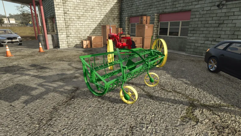 Old implements for drawbar tractors FS25