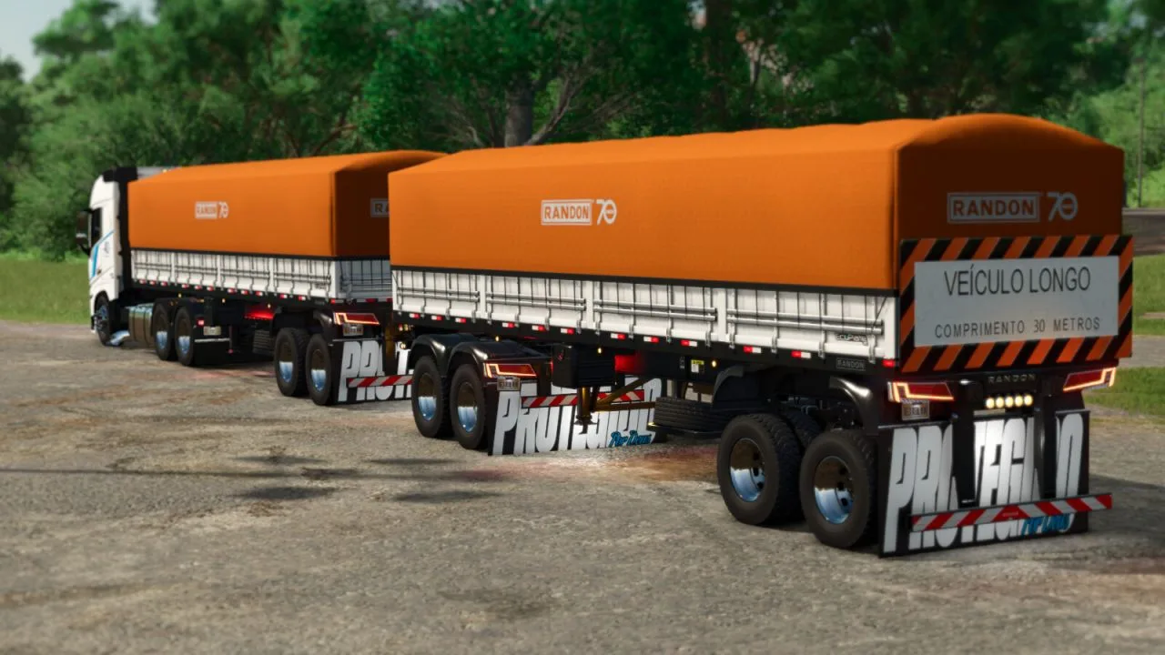 Randon Bulk Roadtrain FS25 - screenshot 1
