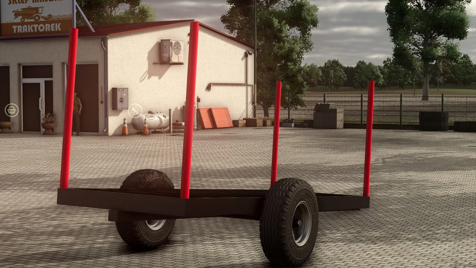 Wood trailer FS25 - screenshot 3