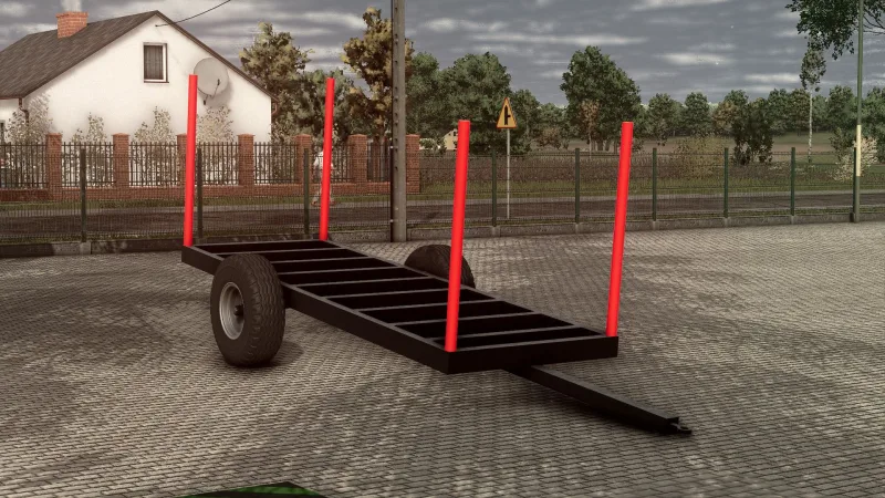 Wood trailer FS25
