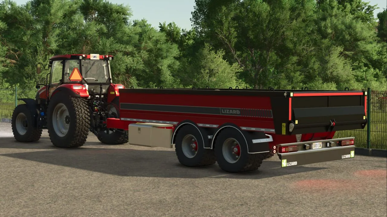 Lizard gravel trailer FS25 - screenshot 2