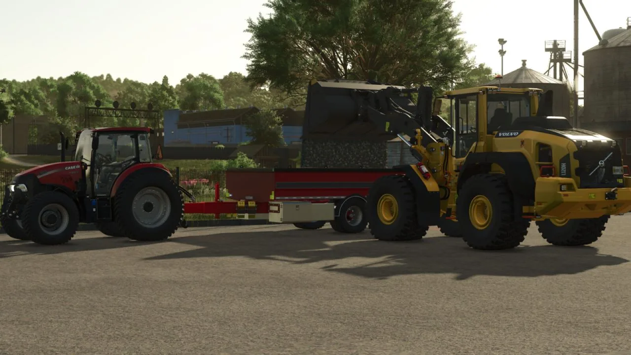 Lizard gravel trailer FS25 - screenshot 1