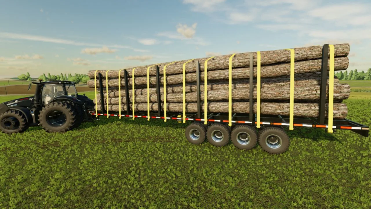 Autoloading Bale/Combo Trailer FS25 - screenshot 3
