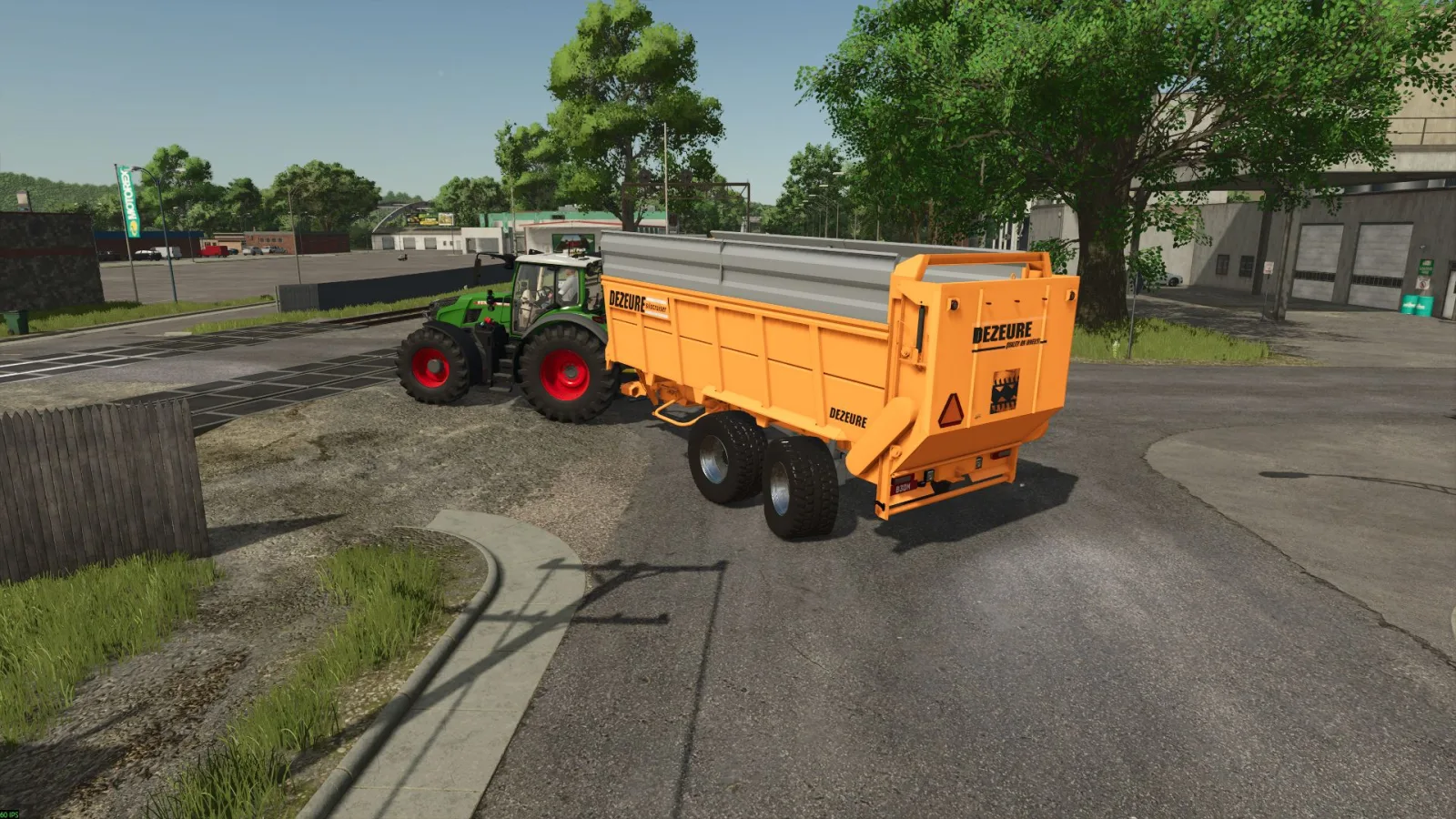 Dezeure silage trailer FS25 - screenshot 1