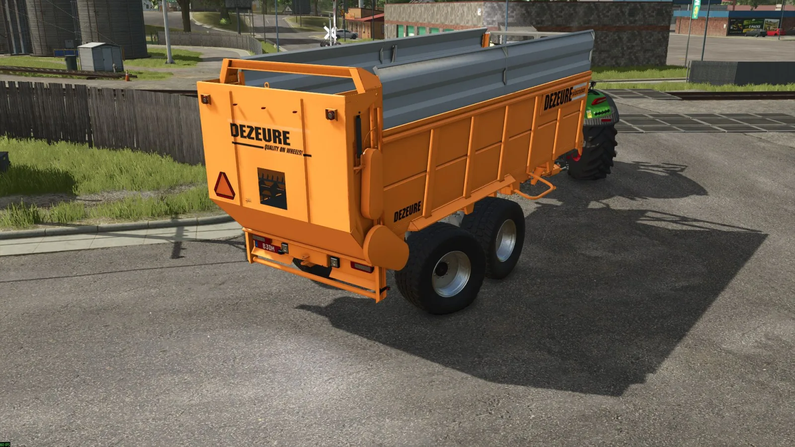 Dezeure silage trailer FS25 - screenshot 2