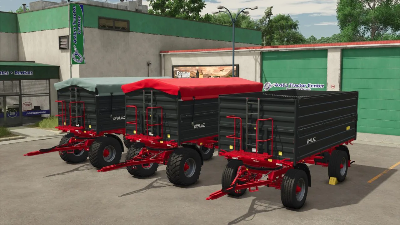 Palaz RD2U 18B Trailer FS25 - screenshot 3