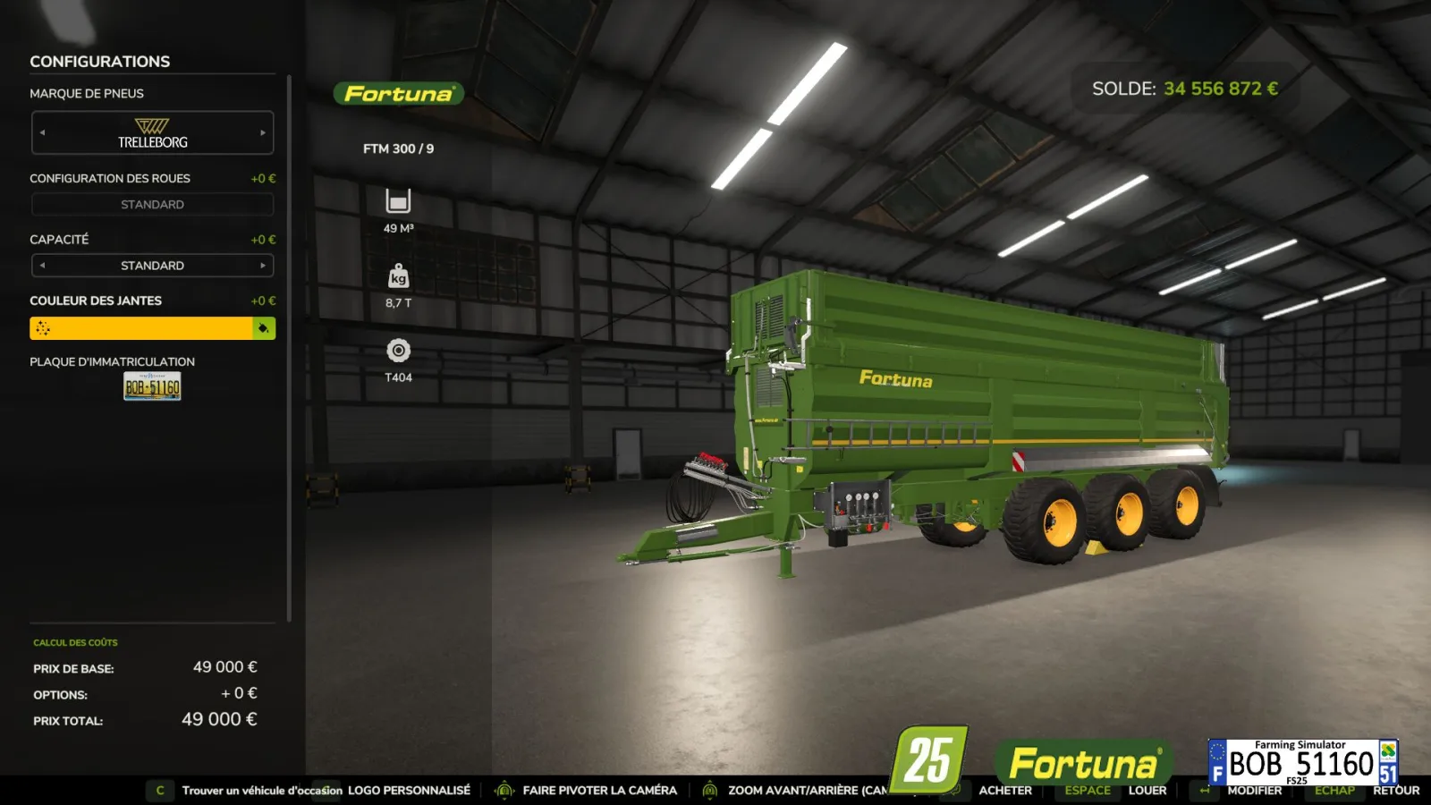 Fortuna FTM 300 / 7.5 FS25 - screenshot 2