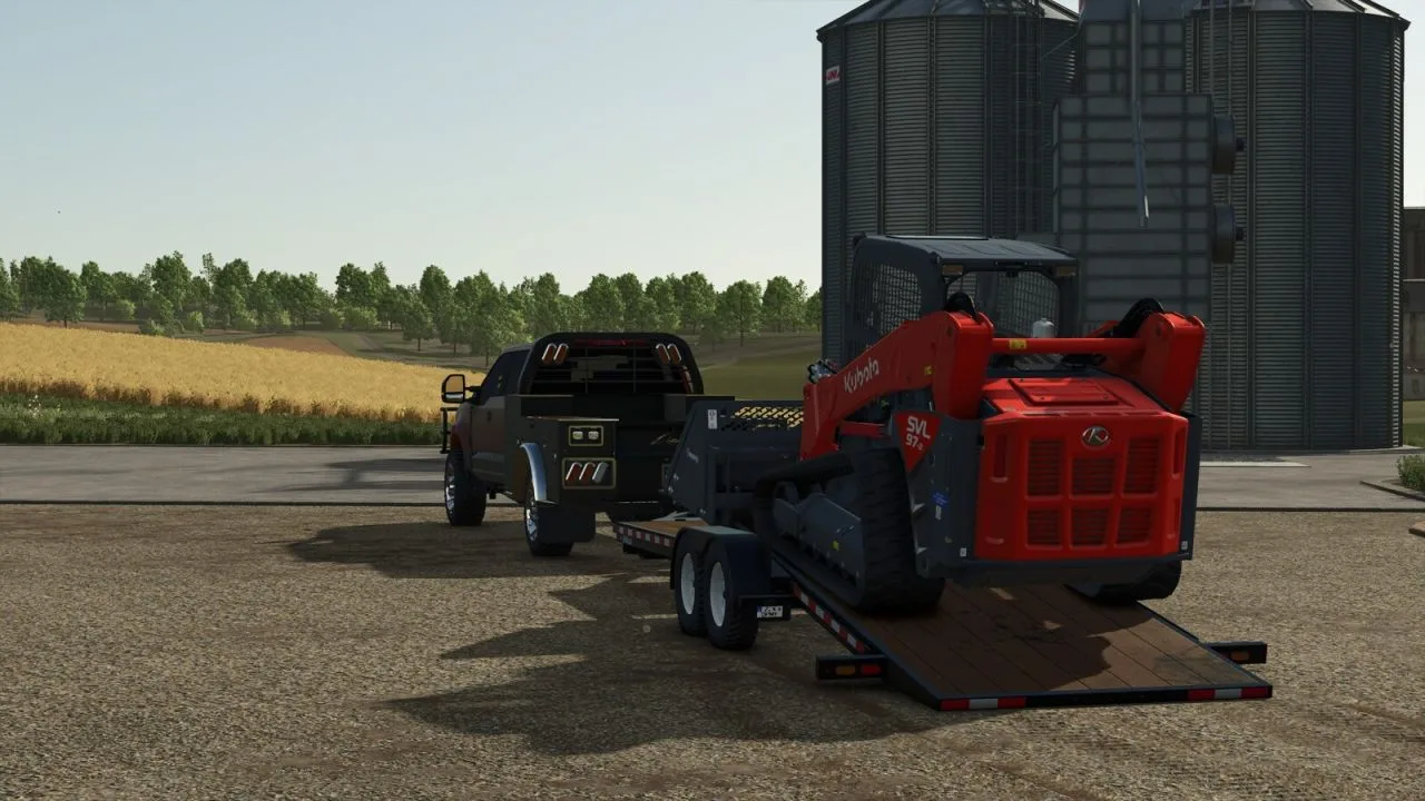 Brandt UBT822 Tilt-Deck Trailer FS25 - screenshot 3