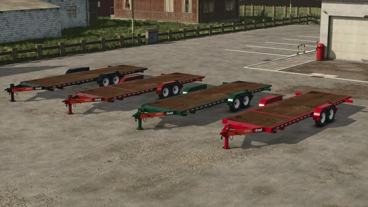 Brandt UBT822 Tilt-Deck Trailer FS25 - screenshot 1