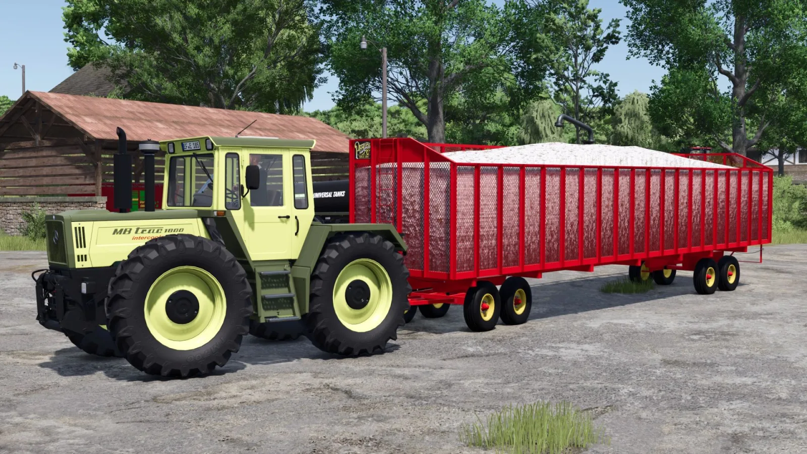 Peerless Cotton Trailer FS25 - screenshot 1