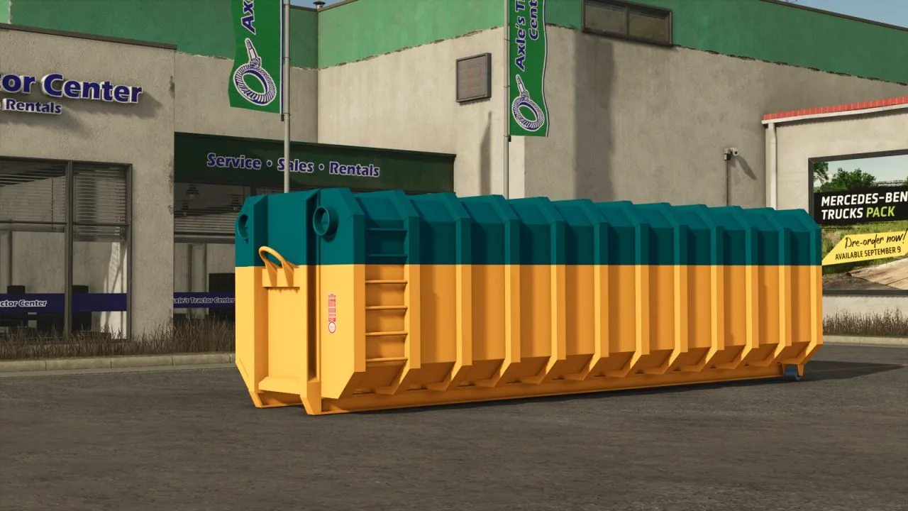 Container For Suction Excavator System FS25 - screenshot 1