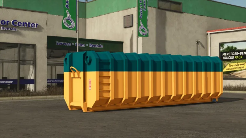 Container For Suction Excavator System FS25