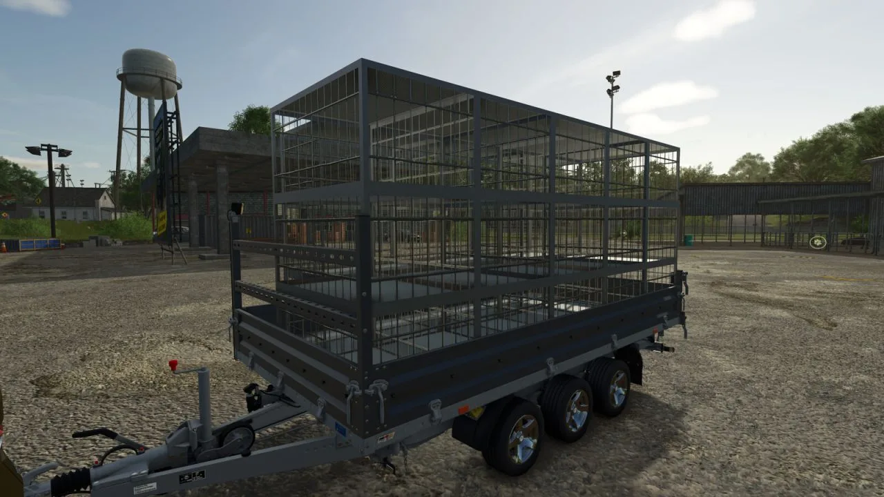 Chicken Transport Trailer Pack FS25 - screenshot 2