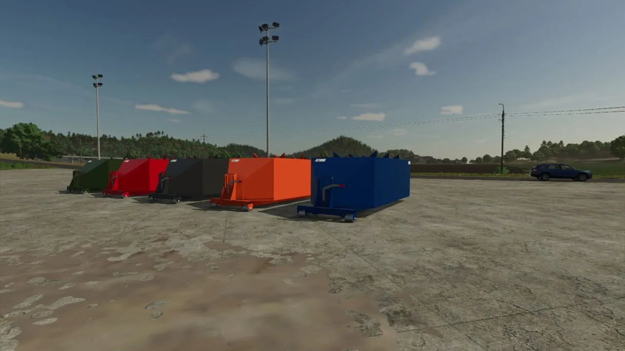 Box trailer Ambert Bennes FS25 - screenshot 2