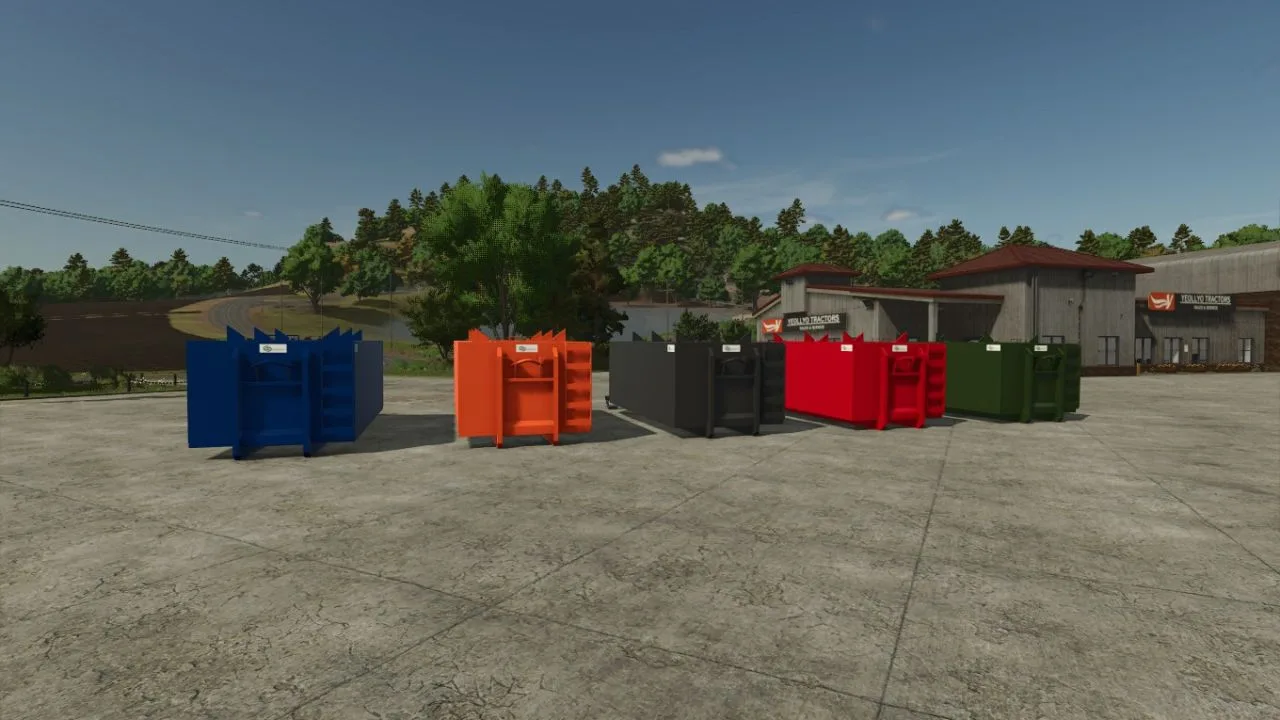Box trailer Ambert Bennes FS25 - screenshot 1