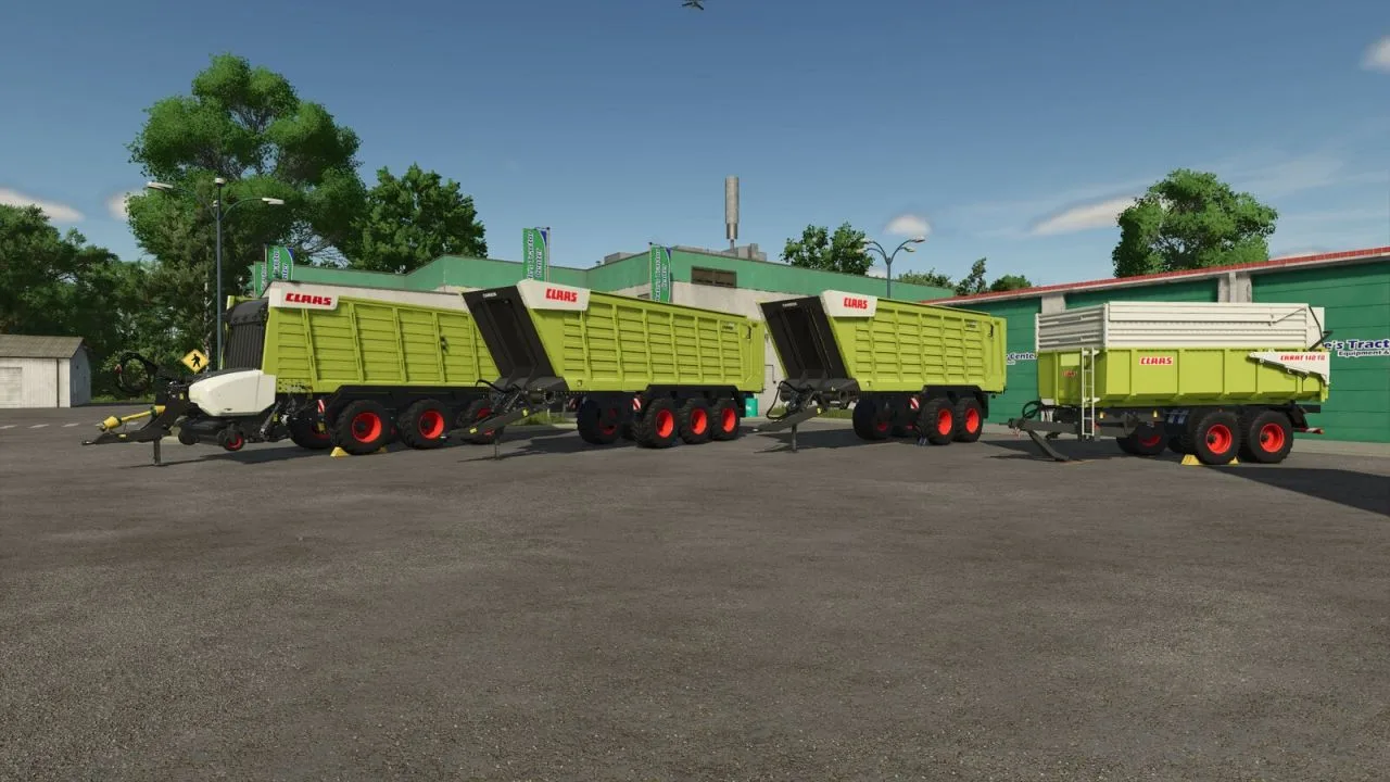 CLAAS / FLIEGL Trailer Pack FS25 - screenshot 1